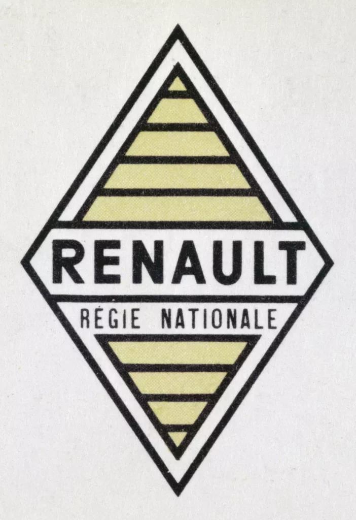 Logo Renault 1946. © Renault Communication - Droits réservés