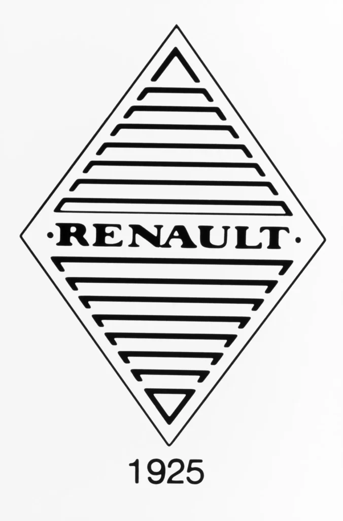 Logo Renault 1925. © Renault Communication - Droits réservés